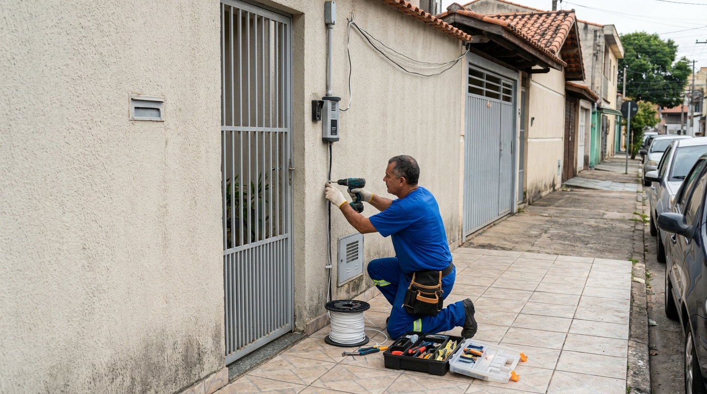 Instalação em Condomínios no Distrito Industrial, Marília‑SP