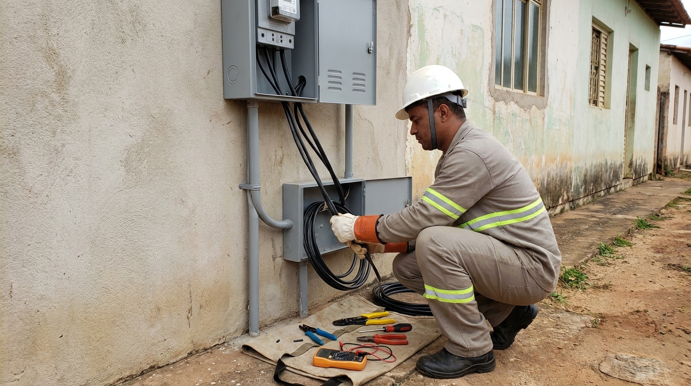 Regularização de Entrada de Energia no Saliola, Marília‑SP